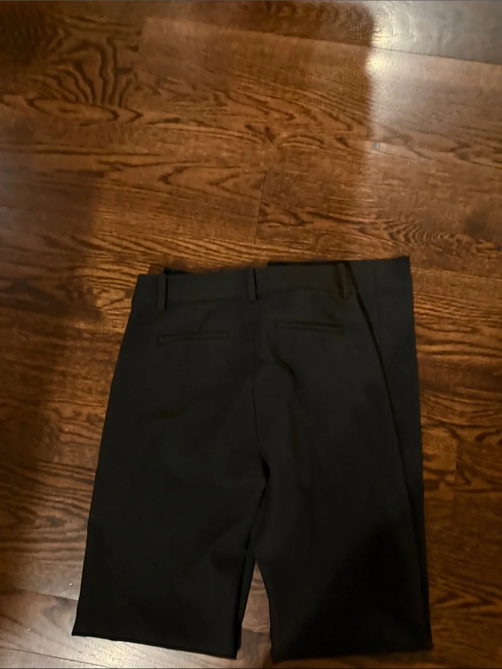 J. Crew Black Wide-Leg Dress Pants